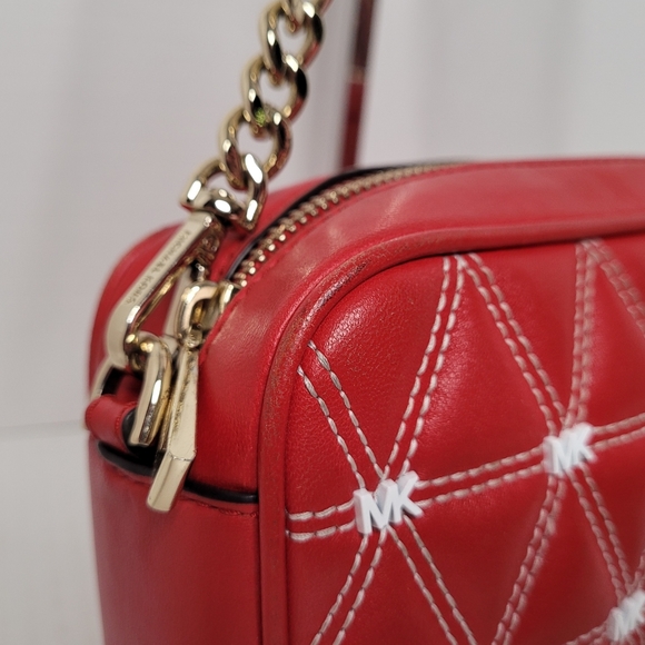 Michael Kors Ginny Quilted Leather Crossbody  32S9LF5M24 - Picture 10 of 16
